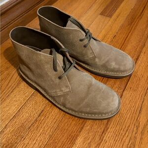 Clarks Tan Suede Boots